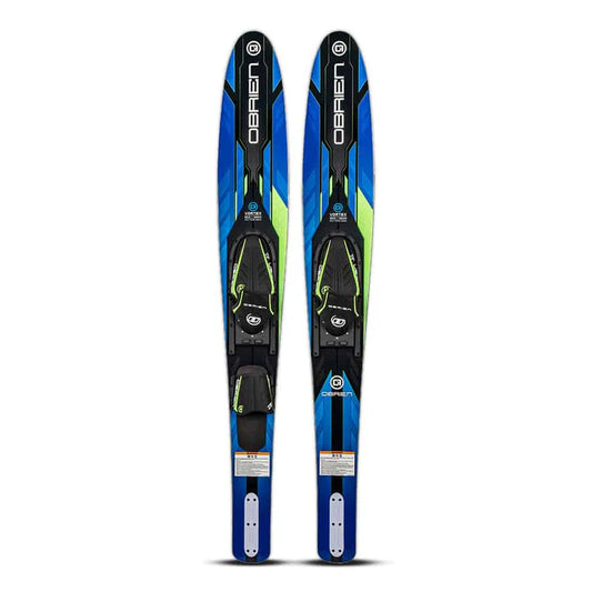 Combo Water Skis 65.5in Blue with X7 Bindings